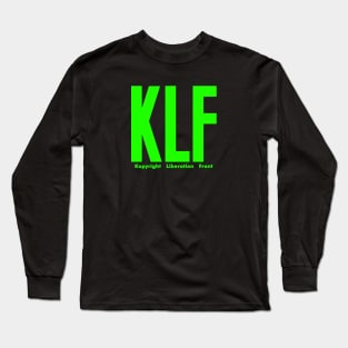 KLF - green fluo collector edition from the 90s Long Sleeve T-Shirt